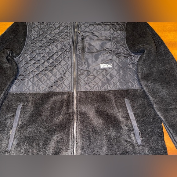 Eddie Bauer Men's Black Fleece Performance Jacket Size Large Full Zip - Picture 4 of 13
